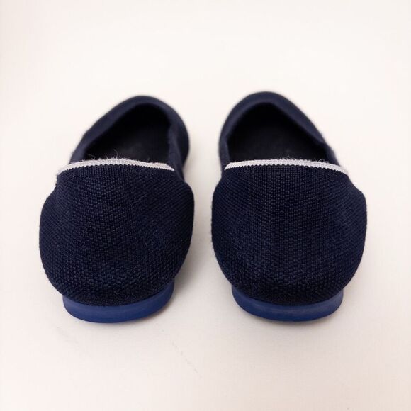 Rothy’s The Flat Maritime White Halo Size 6.5 - Picture 6 of 8